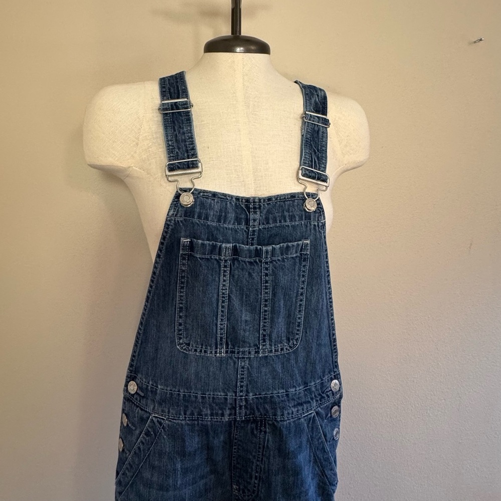 Gap Denim Bib Overalls Adjustable Size XS - Picture 3 of 16